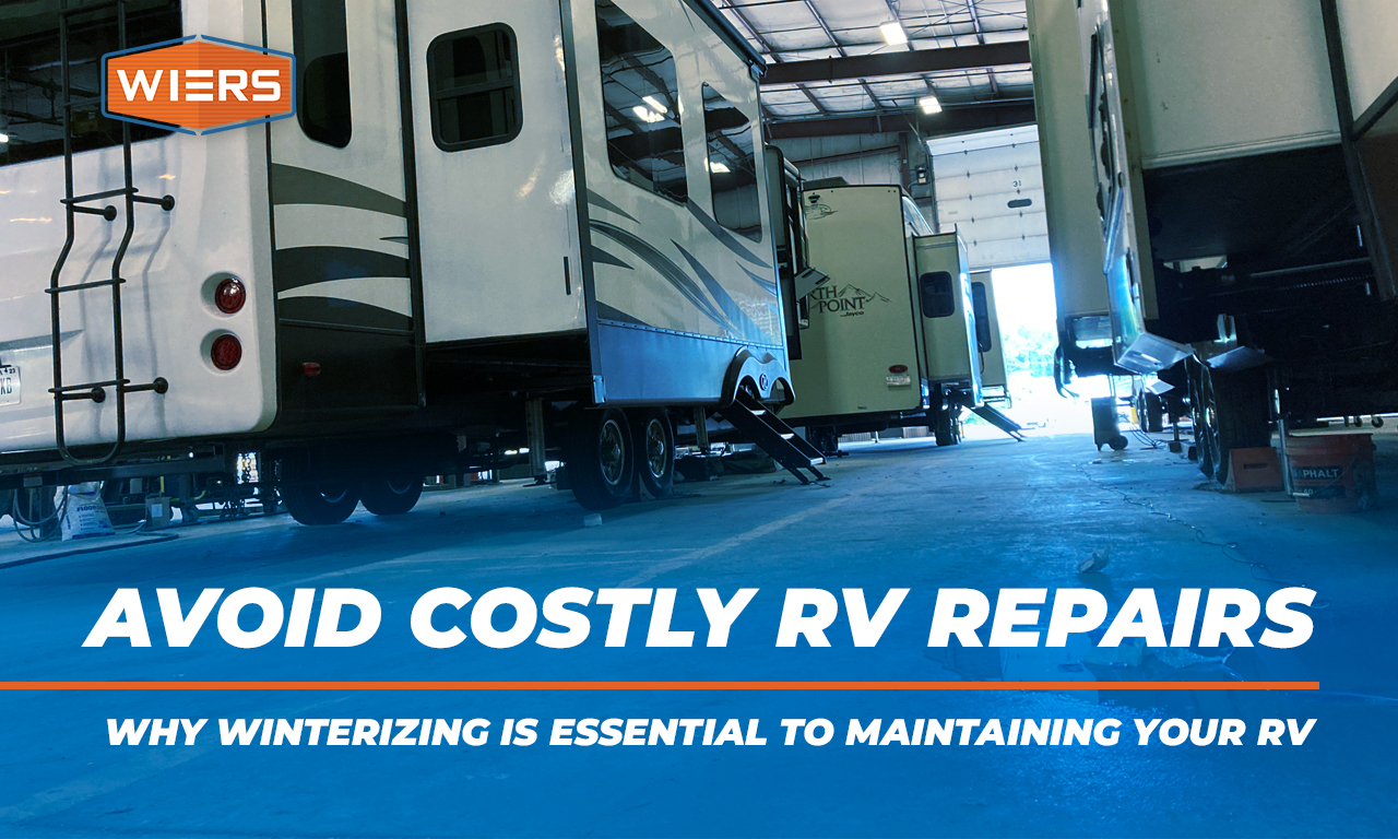 RV Winterization at Wiers International Trucks - Plymouth